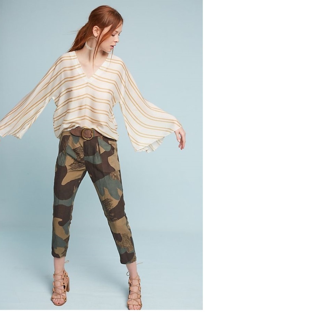 Levi's Made and Crafted Camo Cropped Pants size 27